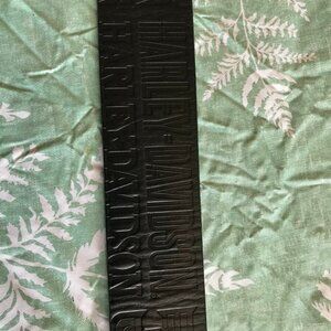 Harley Davidson Belt with Jack Daniels Buckle
